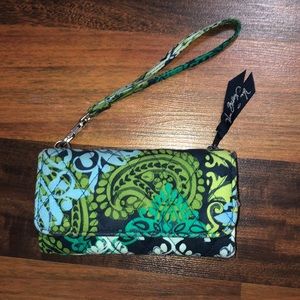 Vera Bradley wallet/phone holding wristlet
